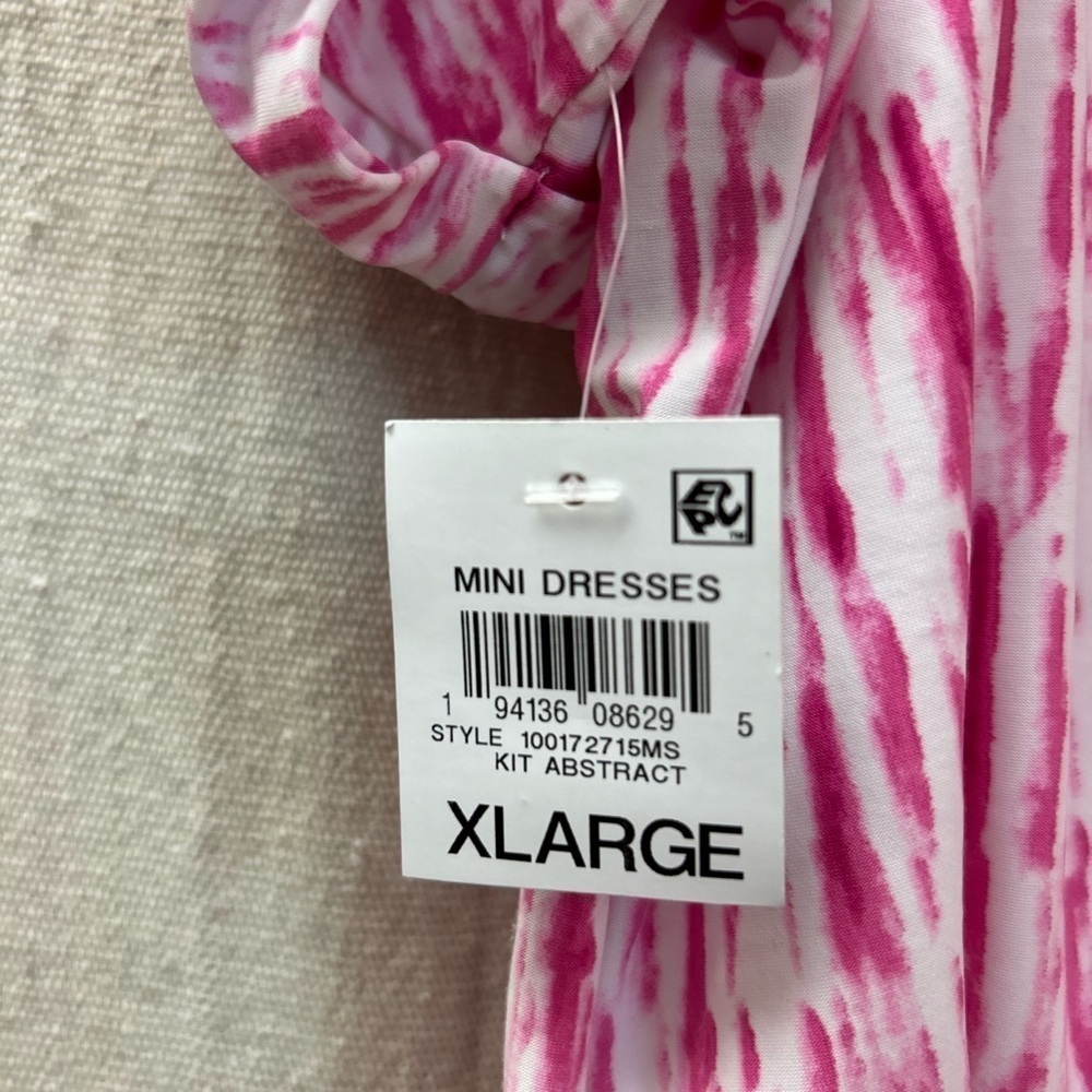 INC/ Woman’s/ NWT/ Printed V-Neck Mini Dress, Created for Macy's/ size XL - Picture 6 of 9